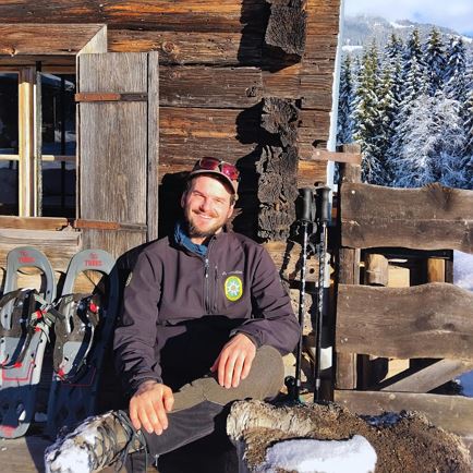 Mountain and hiking guide Tobias Muster