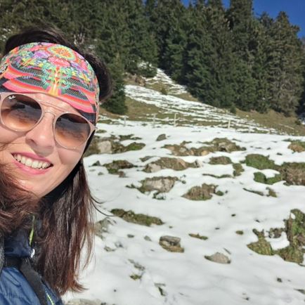 Mountain hiking guide Monika Gründhammer