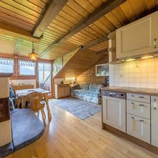 Bauernhaus Hinting Appartement Hoamat, Wohnküche