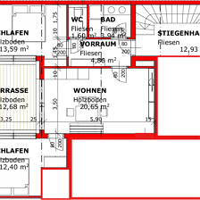 Ferienwohnung Grundriss Sterndal