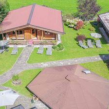 Birke - Chalet direkt am Pool