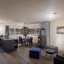 pure mountain BASE one . Wohnraum
