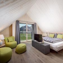 pure mountain BASE two . Wohn-Schlafraum
