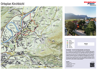 Stadsplattegrond Kirchbichl