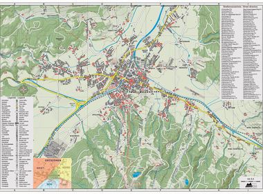 Plattegrond St. Johann in Tirol