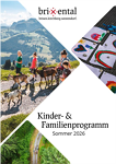 Kinder- & Familienprogramm Sommer 2026