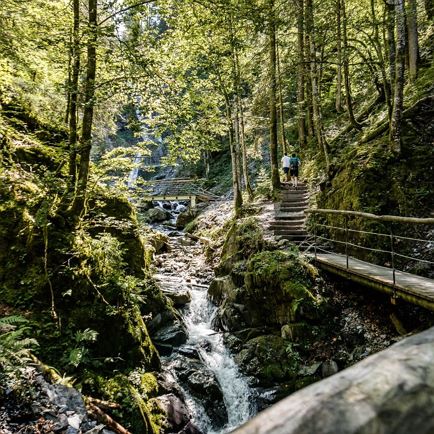 Eifersbacher Wasserfall Start Zentrum St. Johann in Tirol