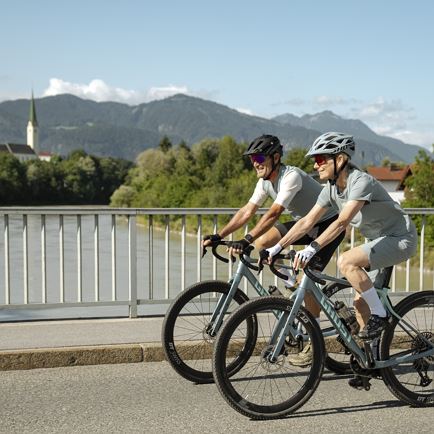 Inn cycle path from Innsbruck to Wörgl