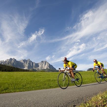 Road bike tour around the Wilder Kaiser