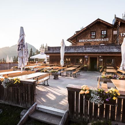 Sommer beim Brechhornhaus