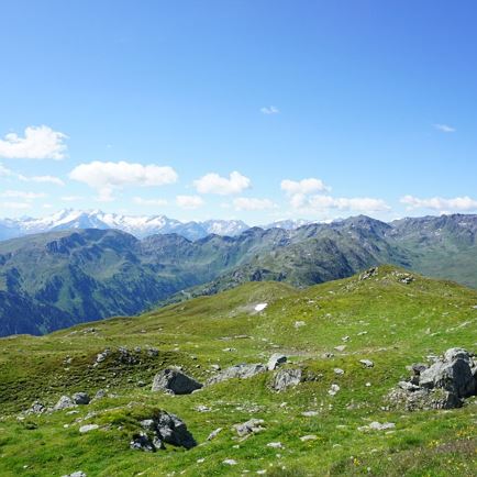 Aussicht am Sonnenjoch
